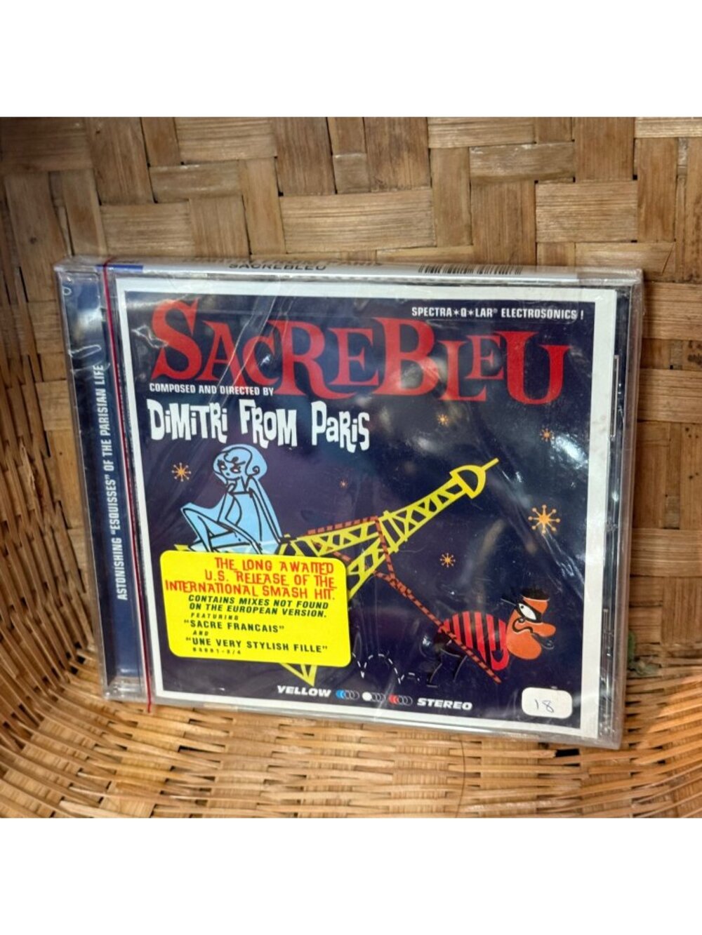 Dimitri From Paris "Sacrebleu" CD Album - U.S. Release With Exclusive Tracks - R